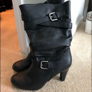 Black boots